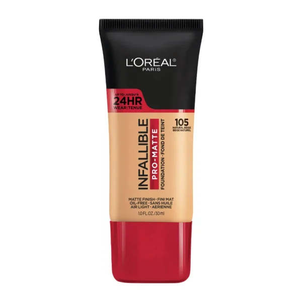 Loreal Infallible Pro Matte Foundation 105 Natural Beige