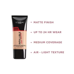 Loreal Infallible Pro Matte Foundation Features
