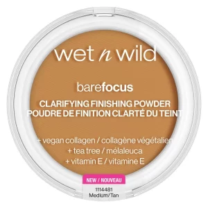 Wet n wild Bare Focus Clarifying Finishing Powder Medium Tan