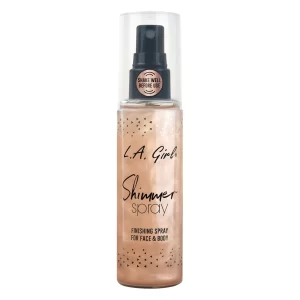 LA Girl Shimmer Finishing Spray Rose Gold