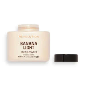 Makeup Revolution Loose Baking Powder Banana Light (2)