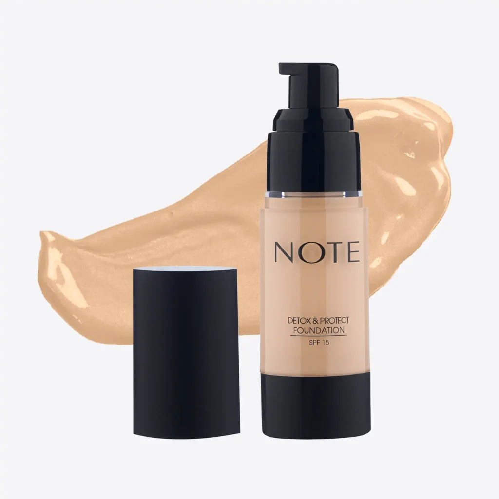 Note Detox and Protect Foundation 02 Natural Beige
