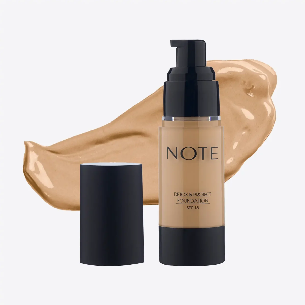 Note Detox and Protect Foundation 05 Honey Beige