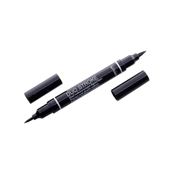 Absolute New York Duo Stroke Dual Ended Precision Liquid Liner Black Noir