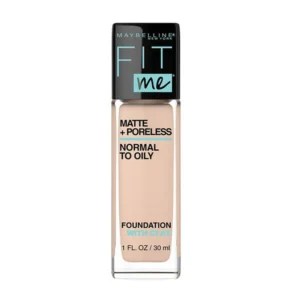 Maybelline Fit Me Matte and Poreless Foundation Classic Ivory 120