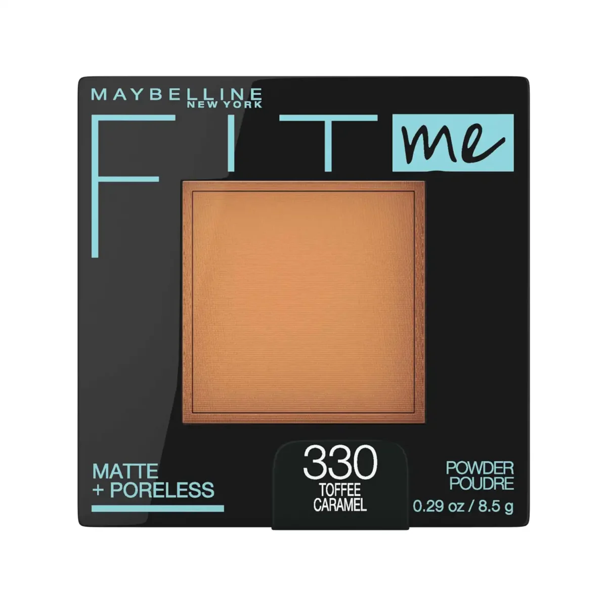 Maybelline Fit Me Matte and Poreless Pressed Powder Toffee 330