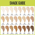 Maybelline Superstay Active Wear 30h Foundation All Shades Swatches