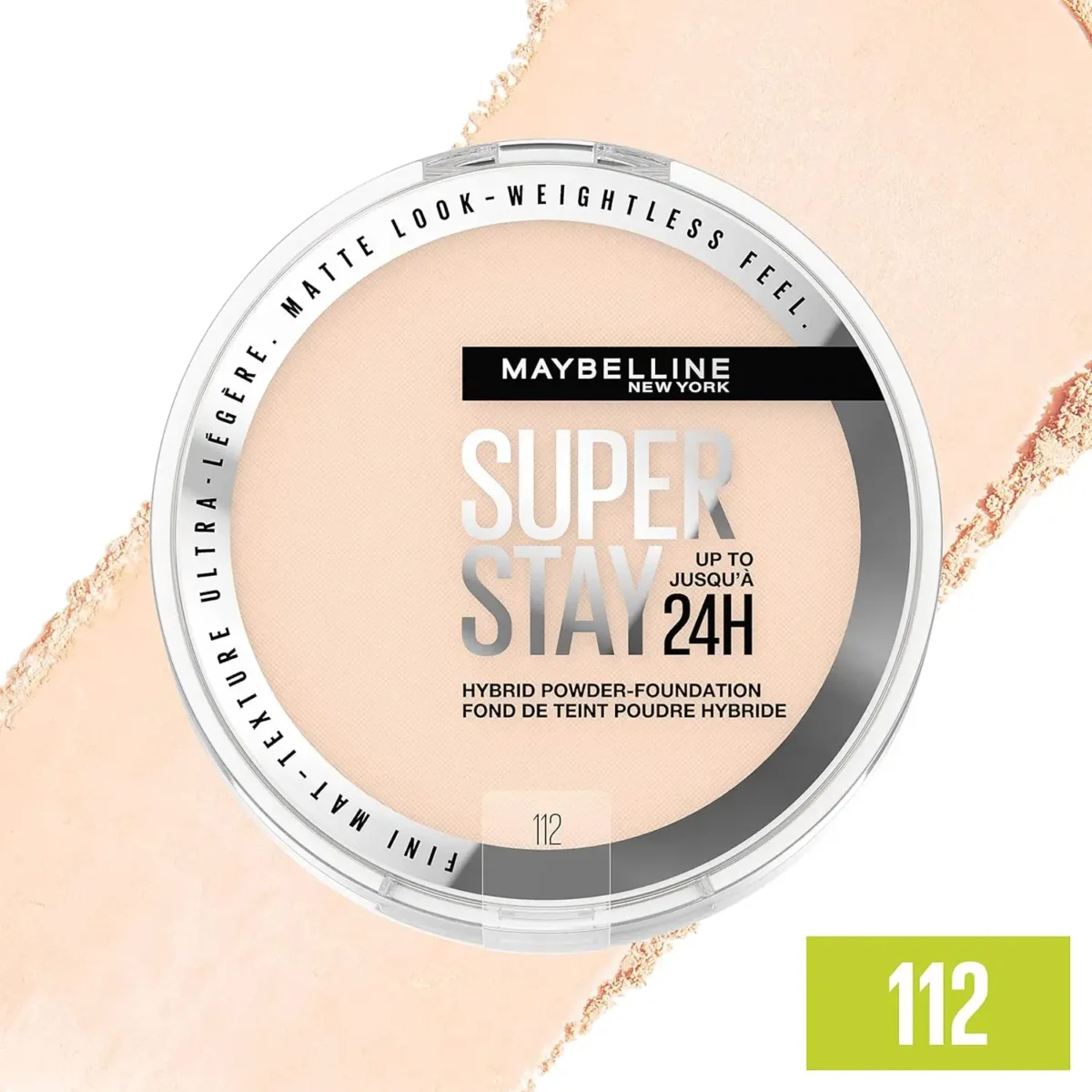 Maybelline Superstay Up To 24Hr Hybrid Powder Foundation 112 (2)