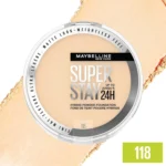 Maybelline Superstay Up To 24Hr Hybrid Powder Foundation 118 (3)