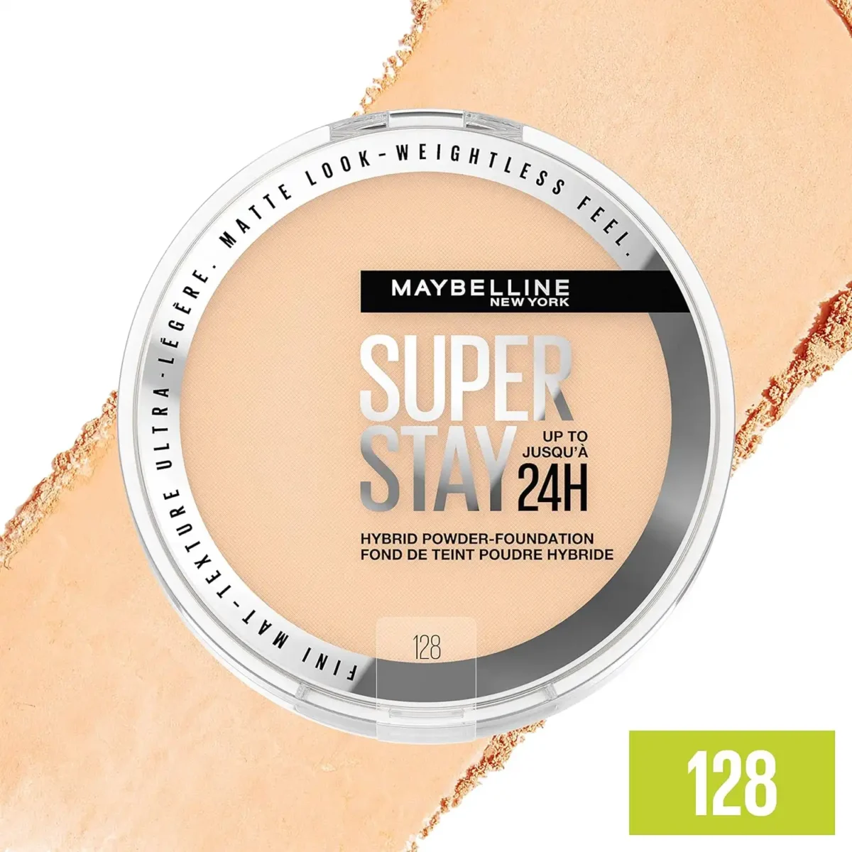 Maybelline Superstay Up To 24Hr Hybrid Powder Foundation 128 (2)