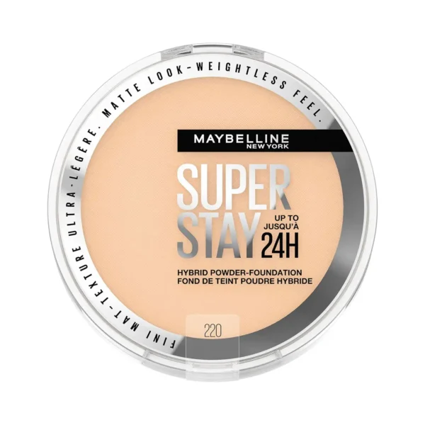 Maybelline Superstay Up To 24Hr Hybrid Powder Foundation 220