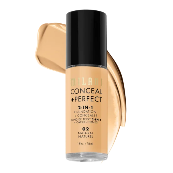 Milani Conceal and Perfect Foundation Natural 02