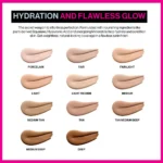 Wet n Wild Bare Focus Tinted Hydrator All Shades Swatches