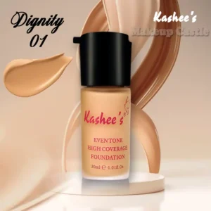 Kashees Liquid Foundation Eventone High Coverage 01 Dignity