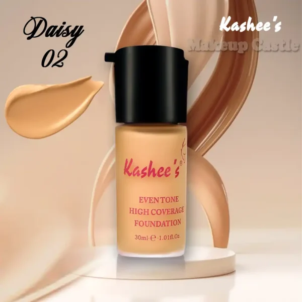 Kashees Liquid Foundation Eventone High Coverage 02 Daisy