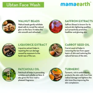 Mamaearth Ubtan Facewash For Tan Removal 4