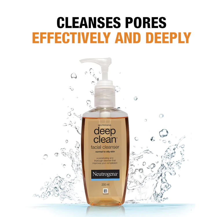 Neutrogena Deep Clean Facial Cleanser (1)