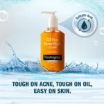 Neutrogena Oil Free Acne Wash Facial Cleanser (1)
