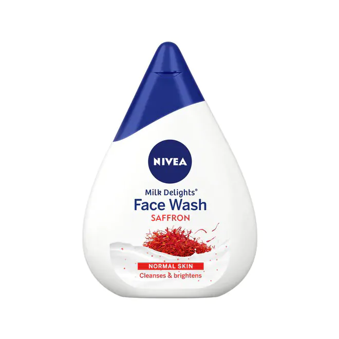 Nivea Face Wash Milk Delights Precious Saffron Normal Skin