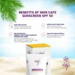 Skin Cafe Sunscreen SPF 50 PA Lightweight and Non Greasy (1)