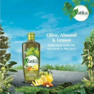 Vatika Olive Enriched Hair Oil (1)