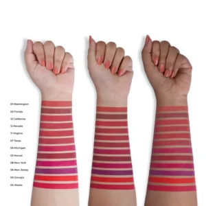 NIOR Red Carpet Lip Color Swatch NIOR Red Carpet Lip Color Swatches
