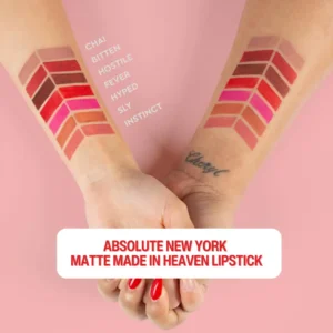 absolute new york matte made in heaven swatches