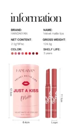 Handaiyan Just A Kiss Lipstick 8 pcs Set (2)
