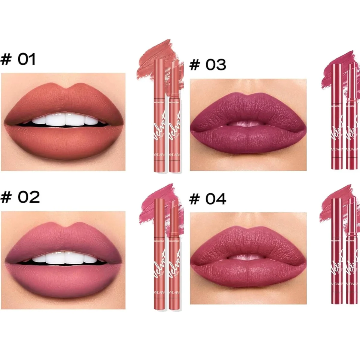 Handaiyan Just A Kiss Lipstick 8 pcs Set (4)