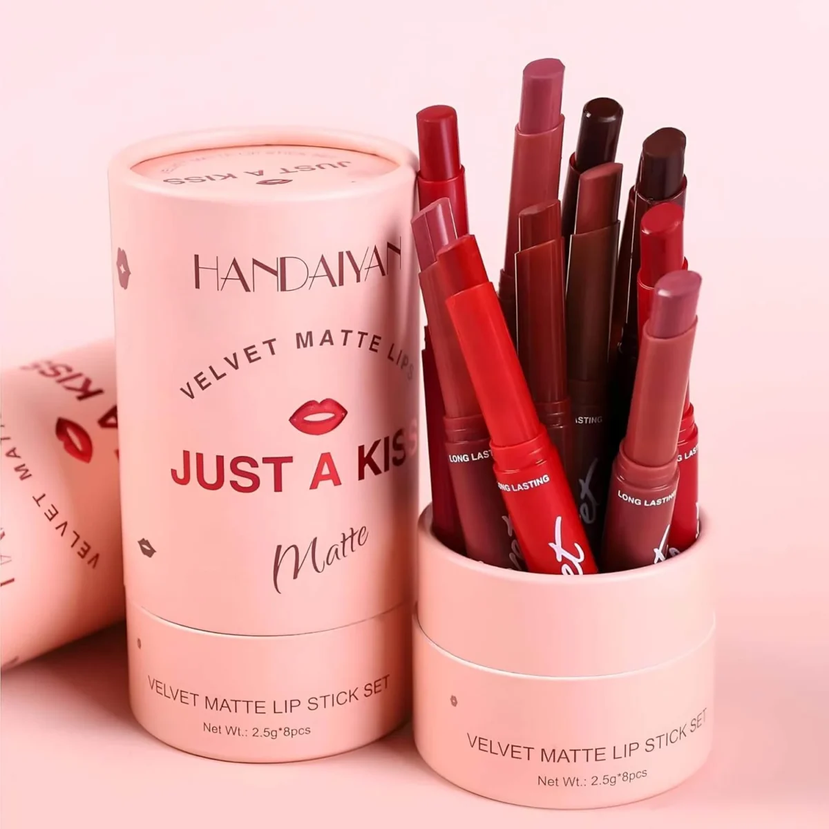 Handaiyan Just A Kiss Lipstick 8 pcs Set