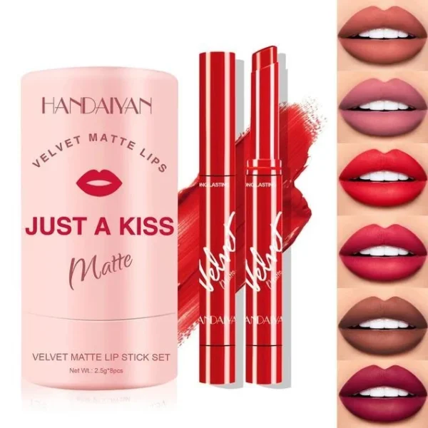 Handaiyan Just A Kiss Lipstick 8 pcs Set(9)