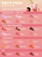Sheglam Color Bloom Liquid Blush Matte Finish shades
