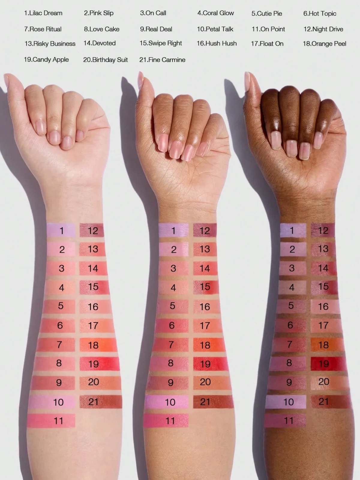 Sheglam Color Bloom Liquid Blush Matte Finish swatches