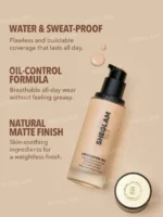 Sheglam Complexion Pro Long Lasting Breathable Matte Foundation 3