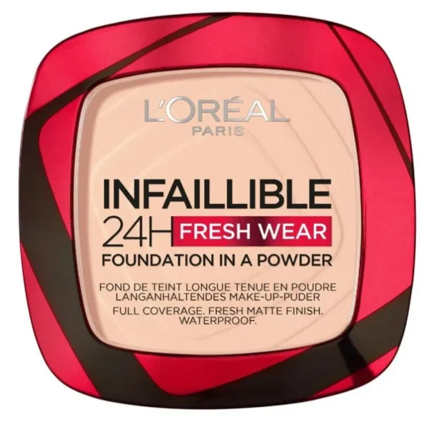 Loreal Paris Infallible Up To 24H Fresh Wear Powder Foundation
