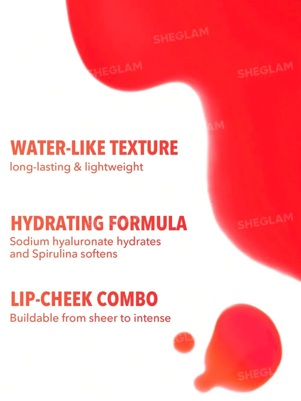 Sheglam For The Flush Lip and Cheek Tint.