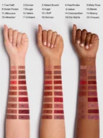 Sheglam Matte Allure Liquid Lipstick shades