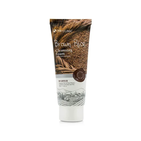 3W Clinic Brown Rice Cleansing Foam 100ml