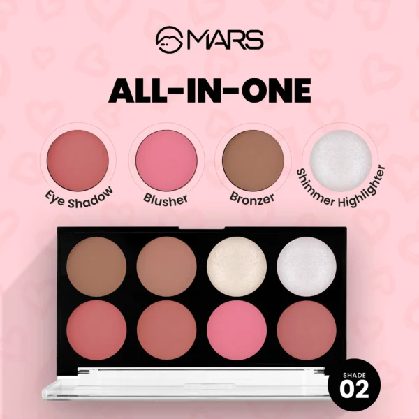Mars Fantasy Face Blush Palette 2