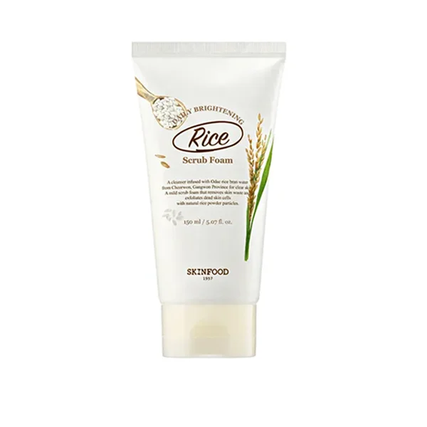 Skinfood Rice Daily Brightening Scrub Foam 150ml Skinfood Rice Daily Brightening Scrub Foam 150m