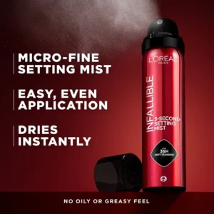Loreal Paris 3 Second Makeup Setting Spray Up To 36 Hourb Wear Loreal Paris 3 Second Makeup Setting Spray Up To 36 Hourb Wear