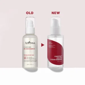 Isntree Chestnut AHA 8% Clear Essence 100ml - Image 3