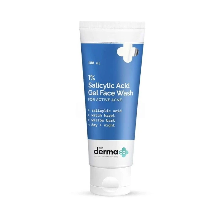 The Derma Co 1 Percent Salicylic Acid Gel Face Wash 100ml