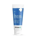The Derma Co 1 Percent Salicylic Acide Gel daily Face Wash for Active Acne 100ml